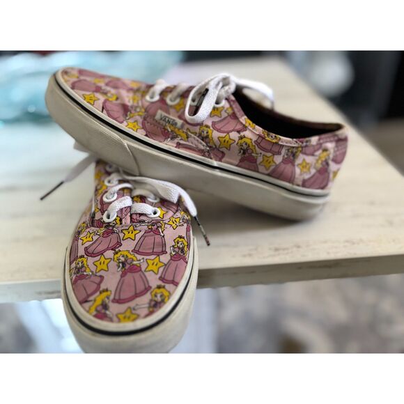 Vans Shoes - Vans Nintendo x "Princess Peach" Sneakers Size Women's 6.5